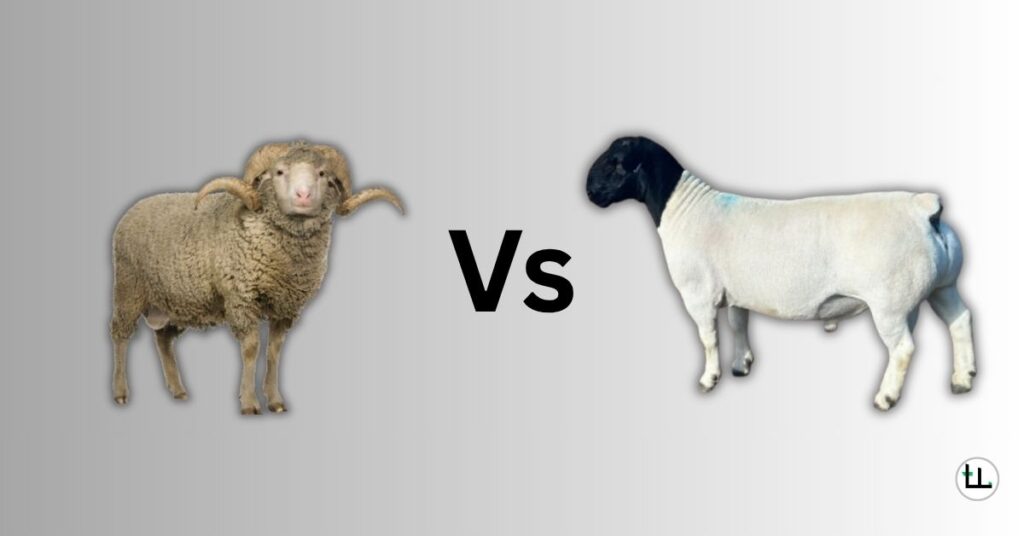 Dorper vs Merino sheep